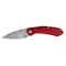 Case Cutlery Knife, Case Red Anodized Aluminum Westline S35VN Blade 36551 - alternate 1
